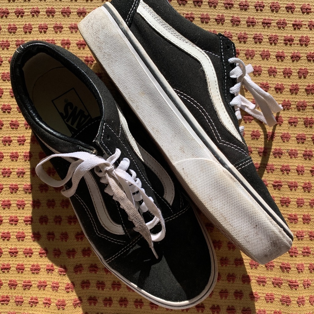 ❌SOLD❌  “Old Skool” platform vans